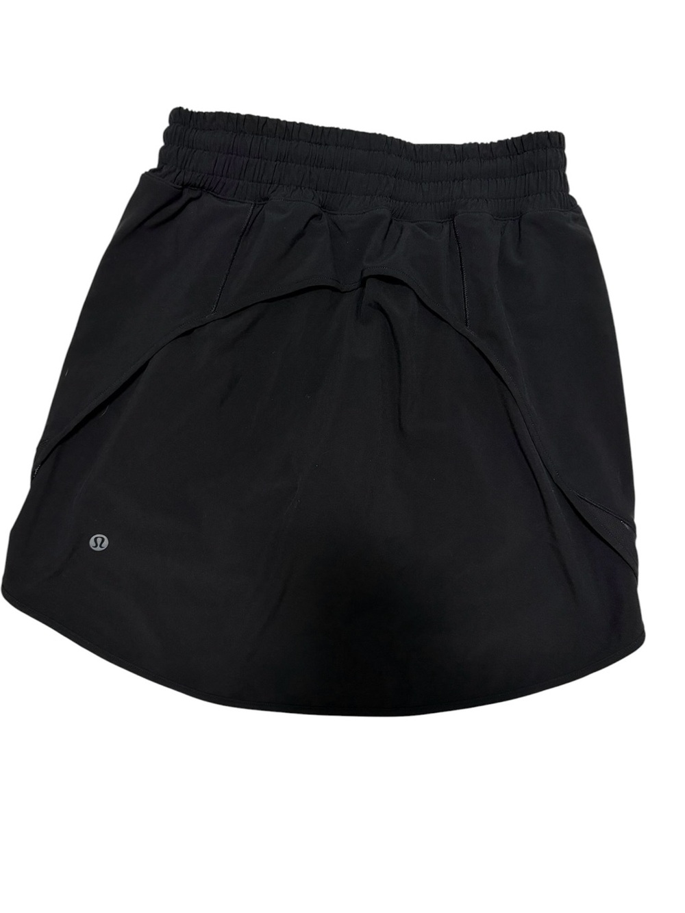 lululemon athletica Black Athletic Skort with Elastic Waistband